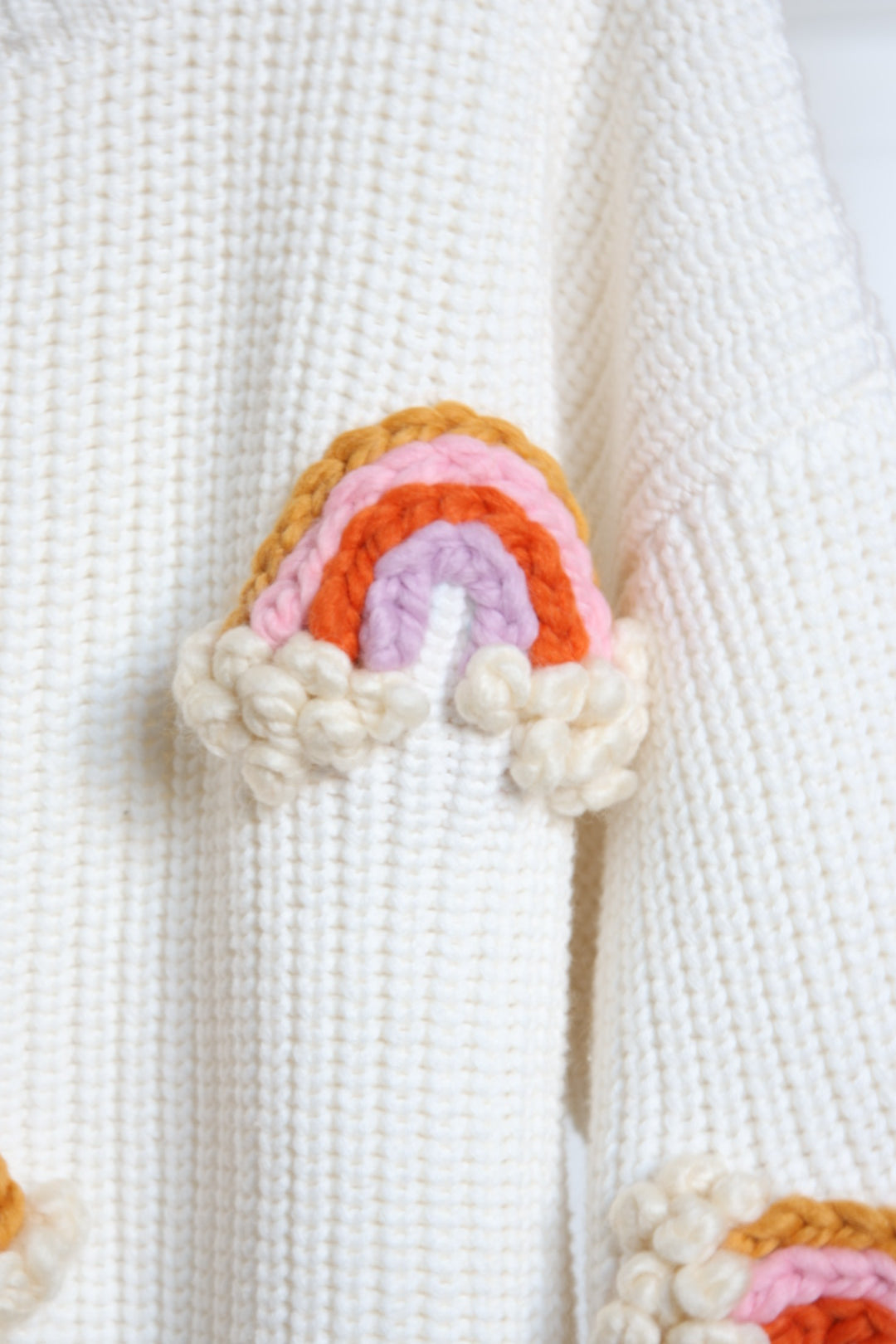 Rainbow Embroidered Sweater | Baby | Toddler
