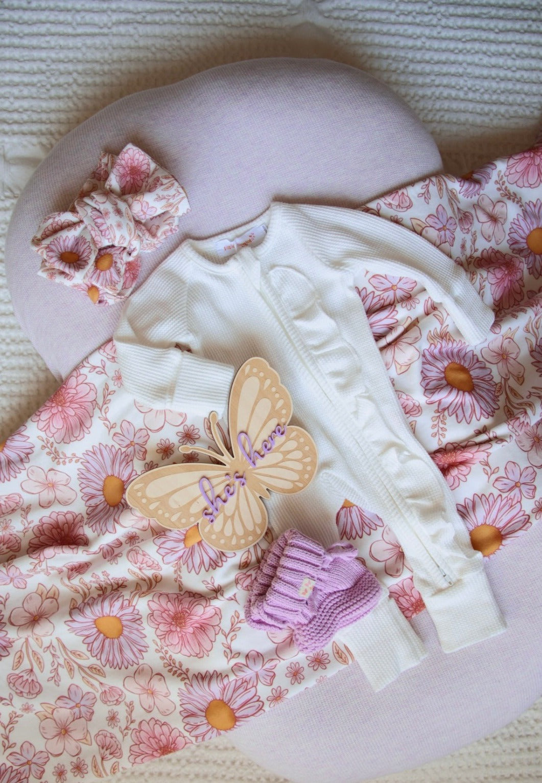 Baby Swaddle Set | Blooming