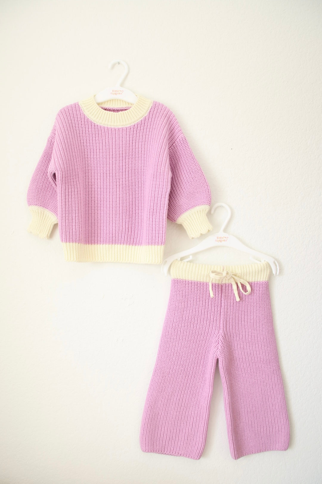 Knitted Cotton Set | Lilac | BABY