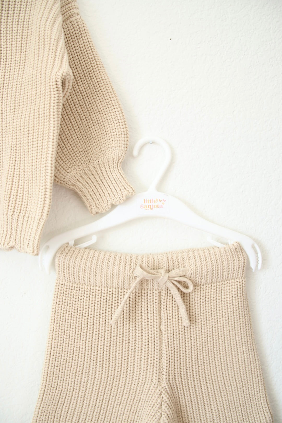 Knitted Cotton Set | Cocoa | BABY TODDLER |