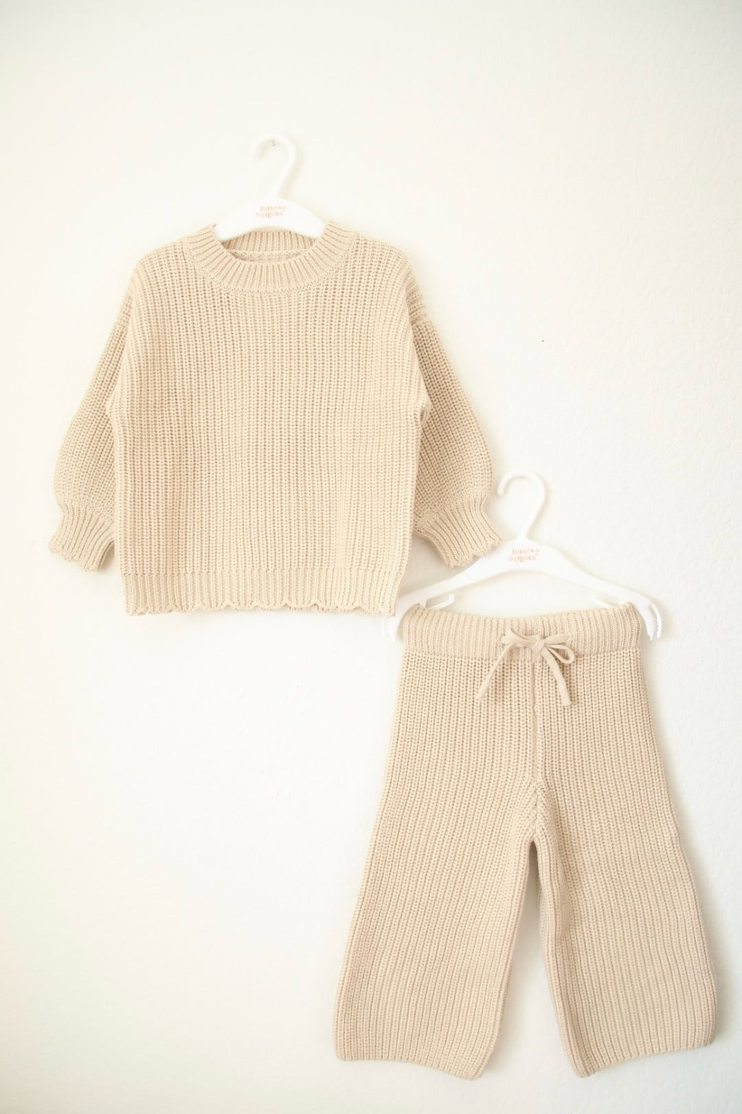 Knitted Cotton Set | Cocoa | BABY TODDLER |