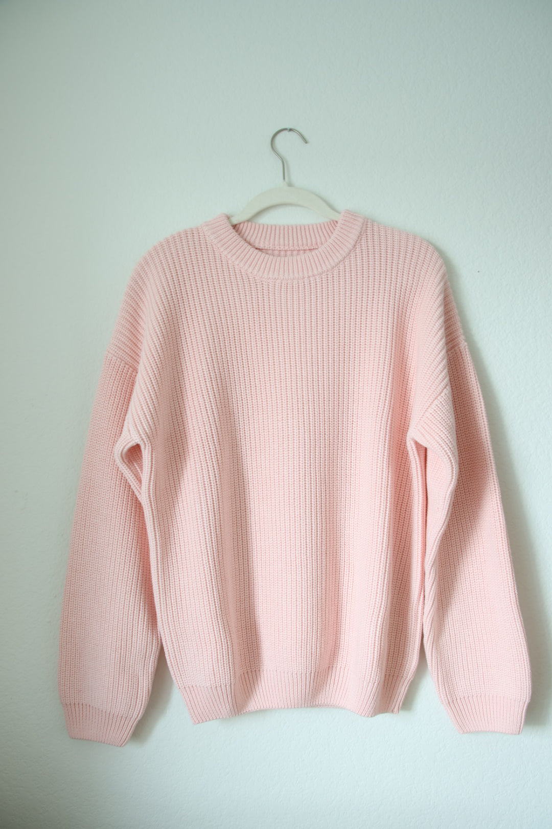 Cotton Sweater | Pink