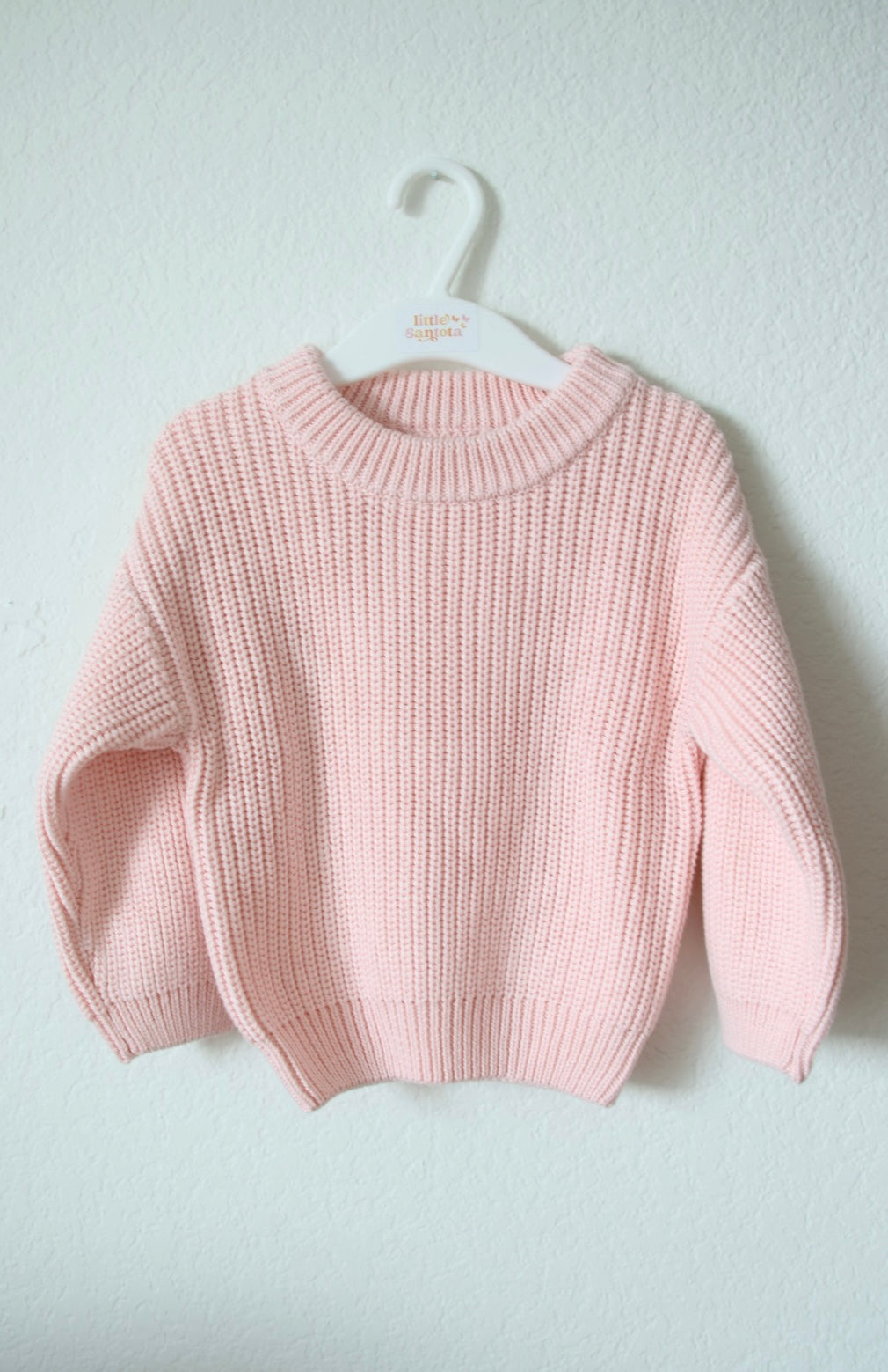 Cotton Sweater | Pink | Baby