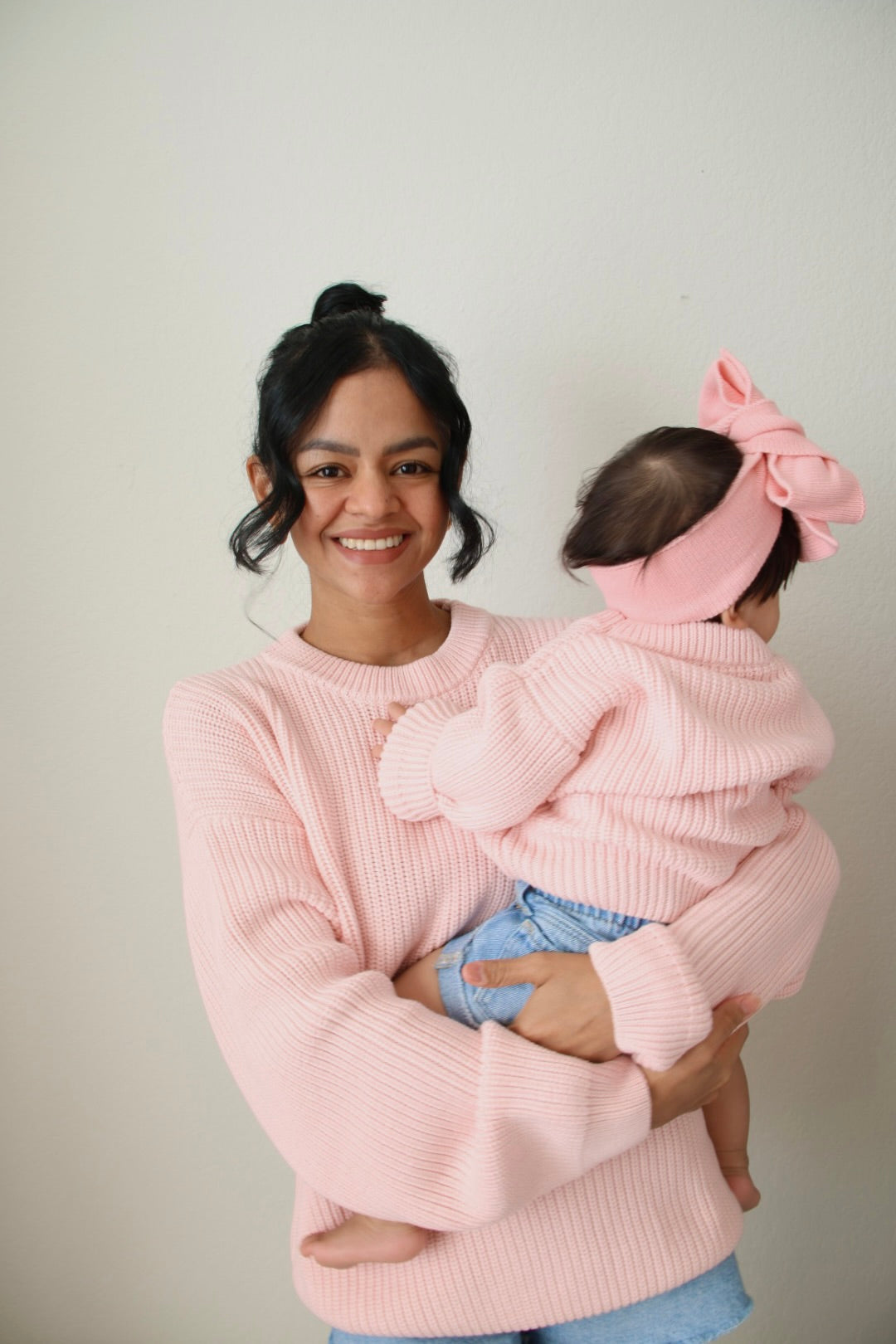 Cotton Sweater | Pink | Baby