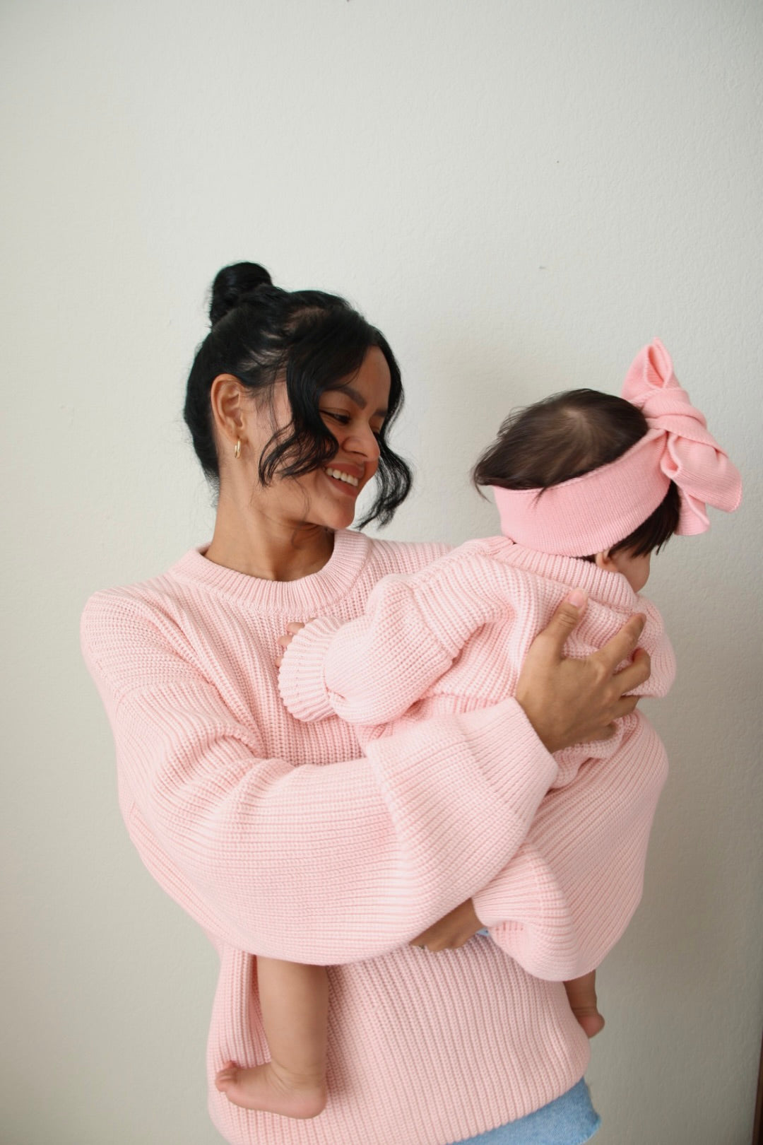 Cotton Sweater | Pink | Baby