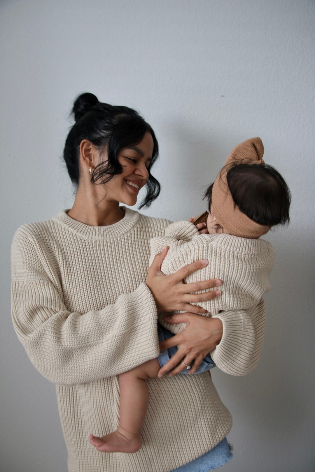 Cotton Sweater | Cocoa | Baby