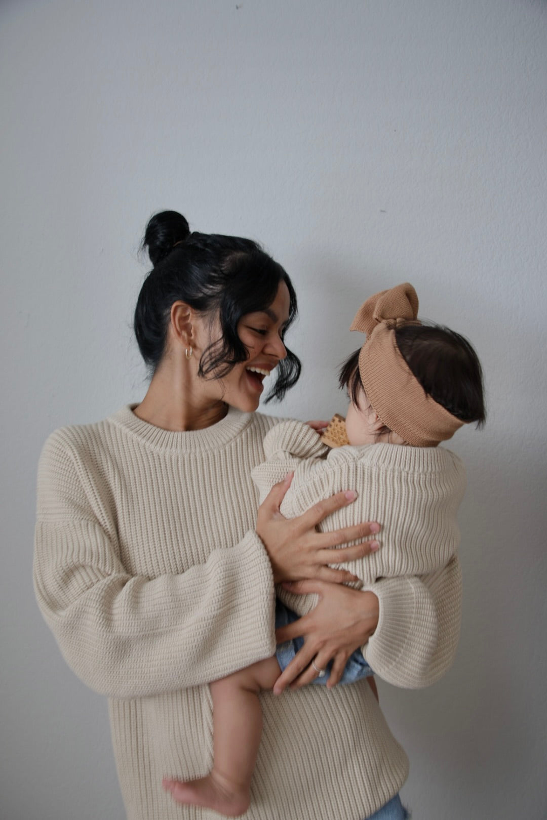 Cotton Sweater | Cocoa | Baby