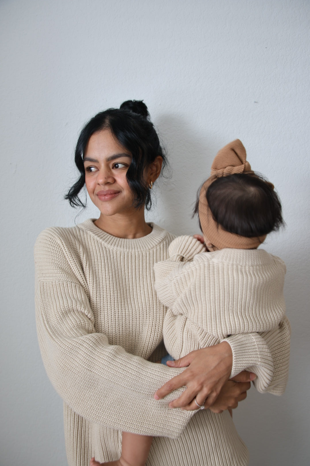 Cotton Sweater | Cocoa | Baby