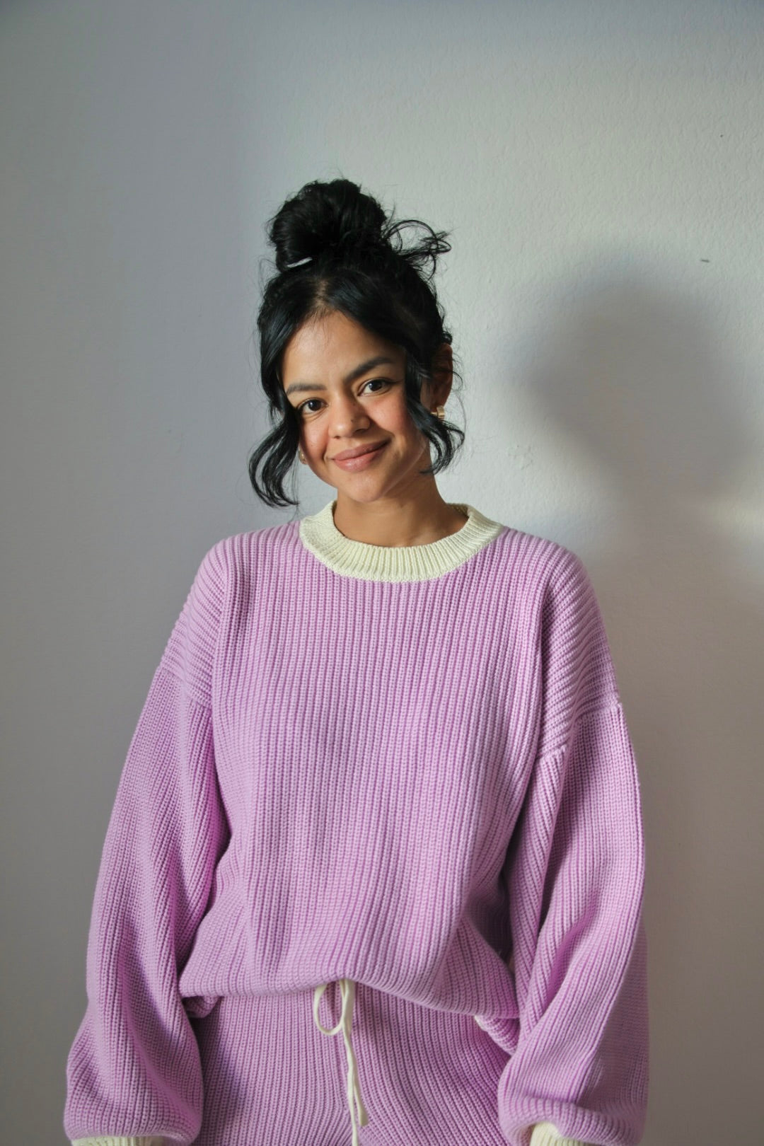 Knitted Cotton Set | Lilac