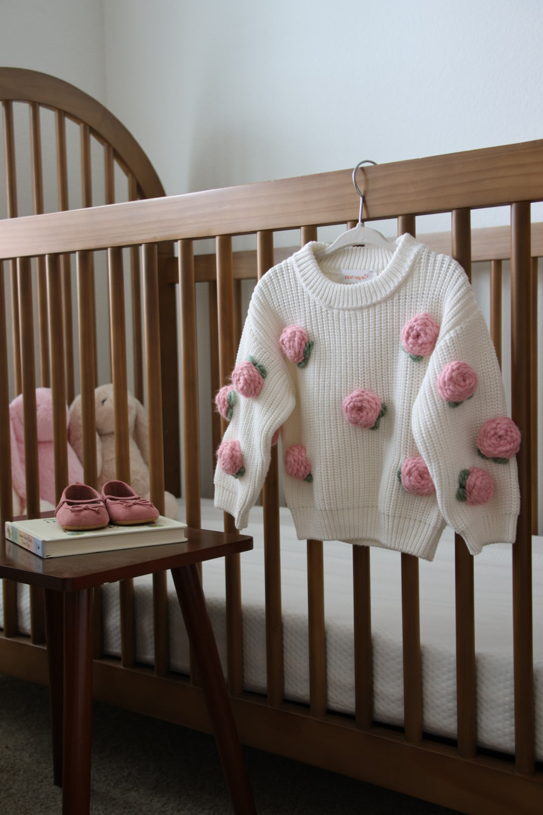 Roses Embroidered Sweater | Baby | Toddler